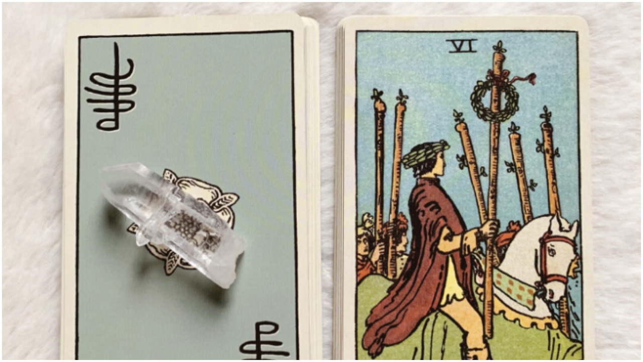 【タロットカード完全ガイド】杖の6(SIX OF WANDS)でみる恋愛運と仕事運、パワーストーンと開運ネイル!